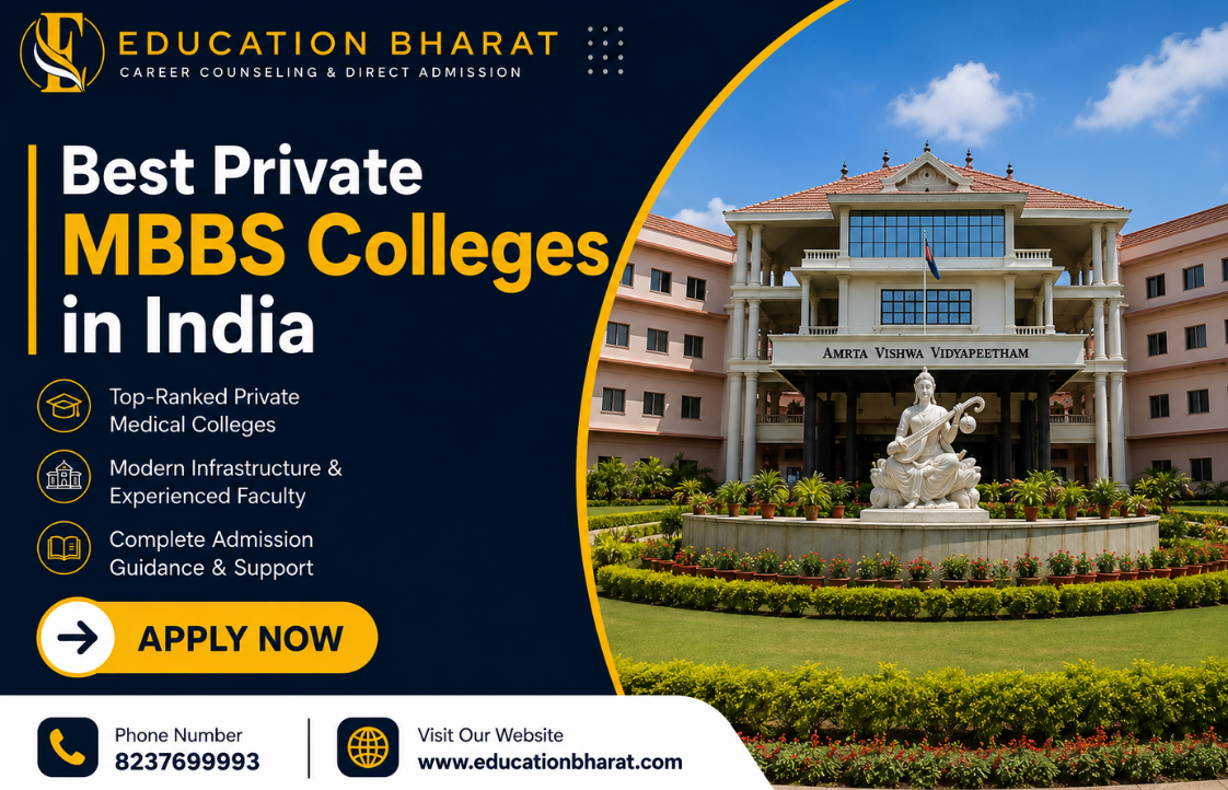 Best Private MBBS Colleges in India 2026: Fees, Ranking, NEET Cutoff & Admission